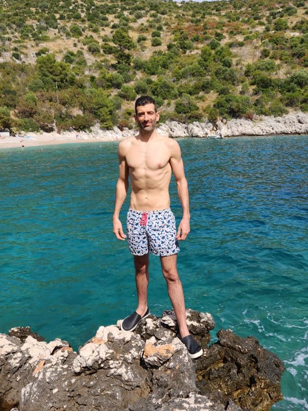 Martín después la asesoría con Jota: foto de resultado de su transformación física